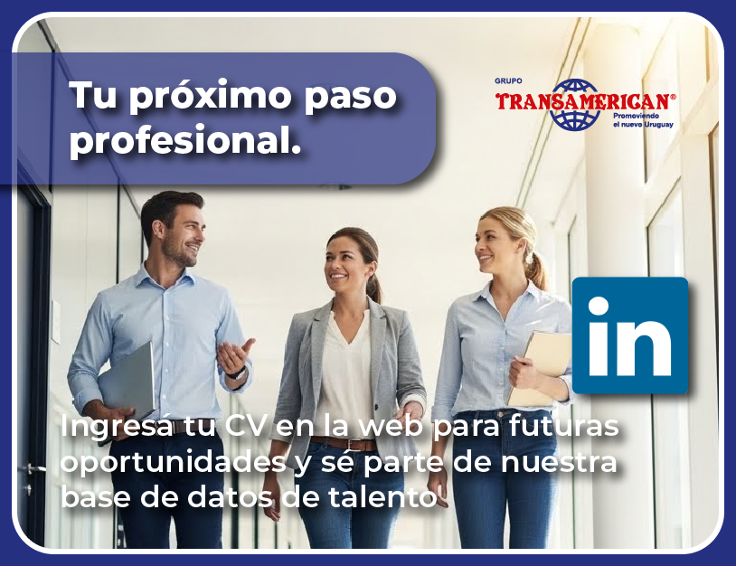En Grupo Transamerican buscamos nuevos talentos